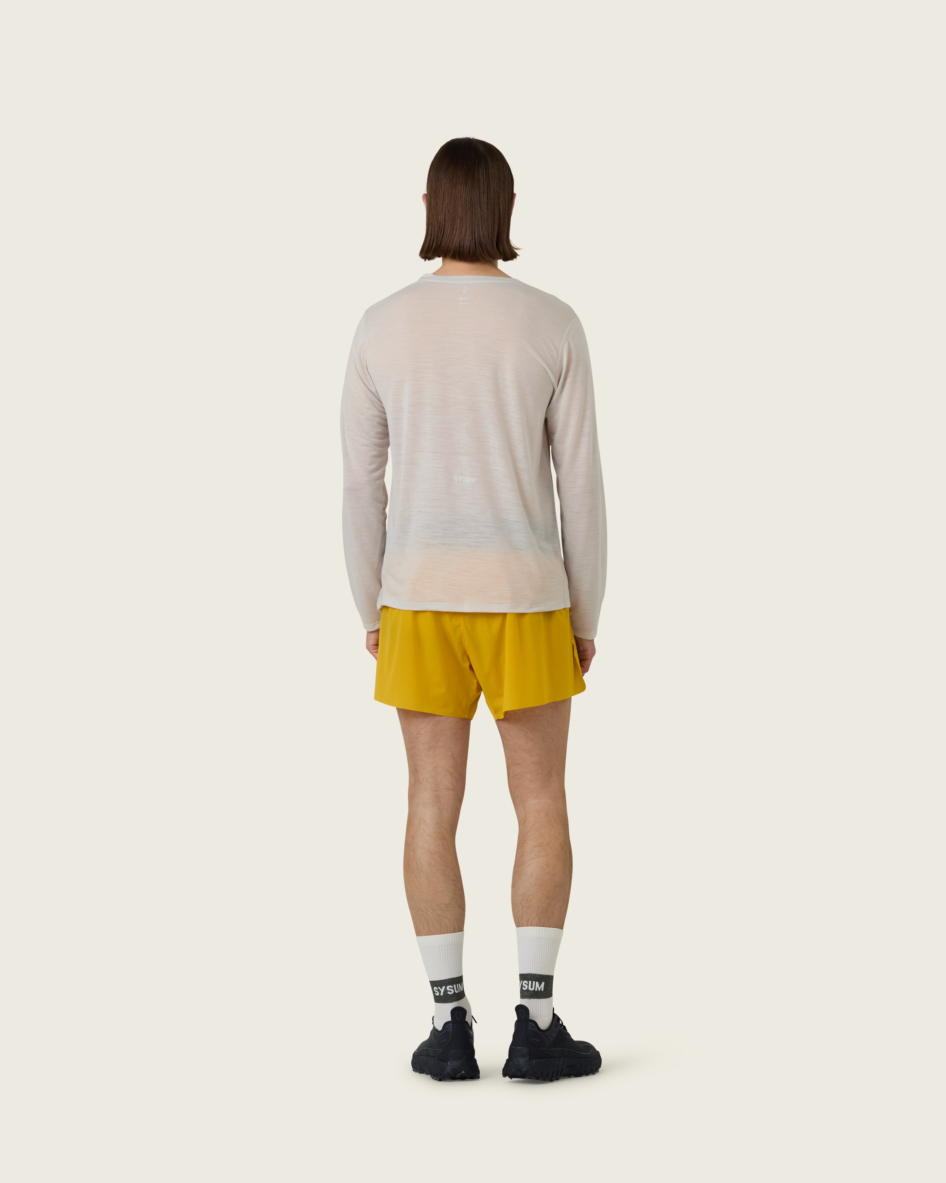 SYSUM Men's Merino One Long Sleeve - Back