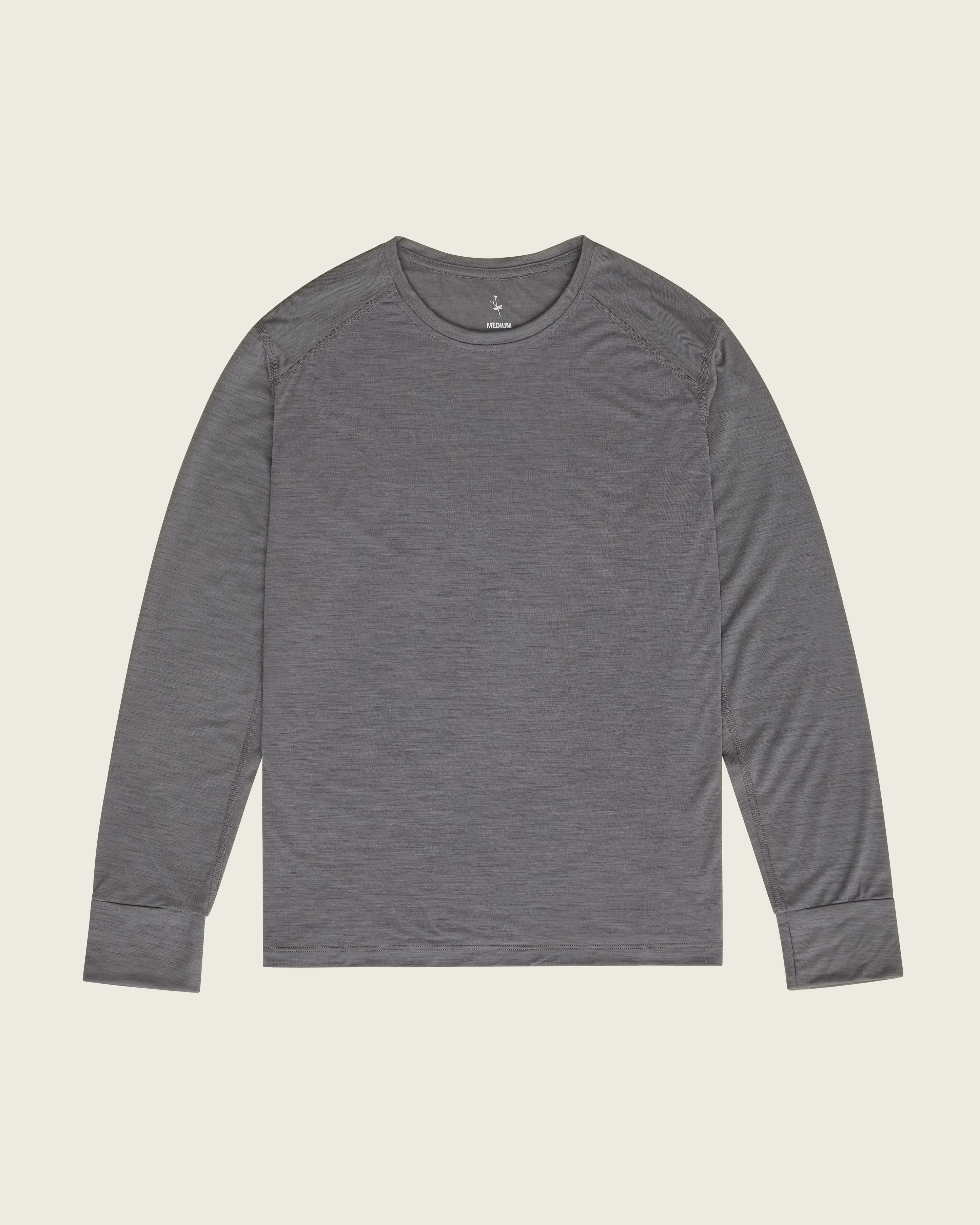 SYSUM Men's Merino Two Long Sleeve - Flat Front