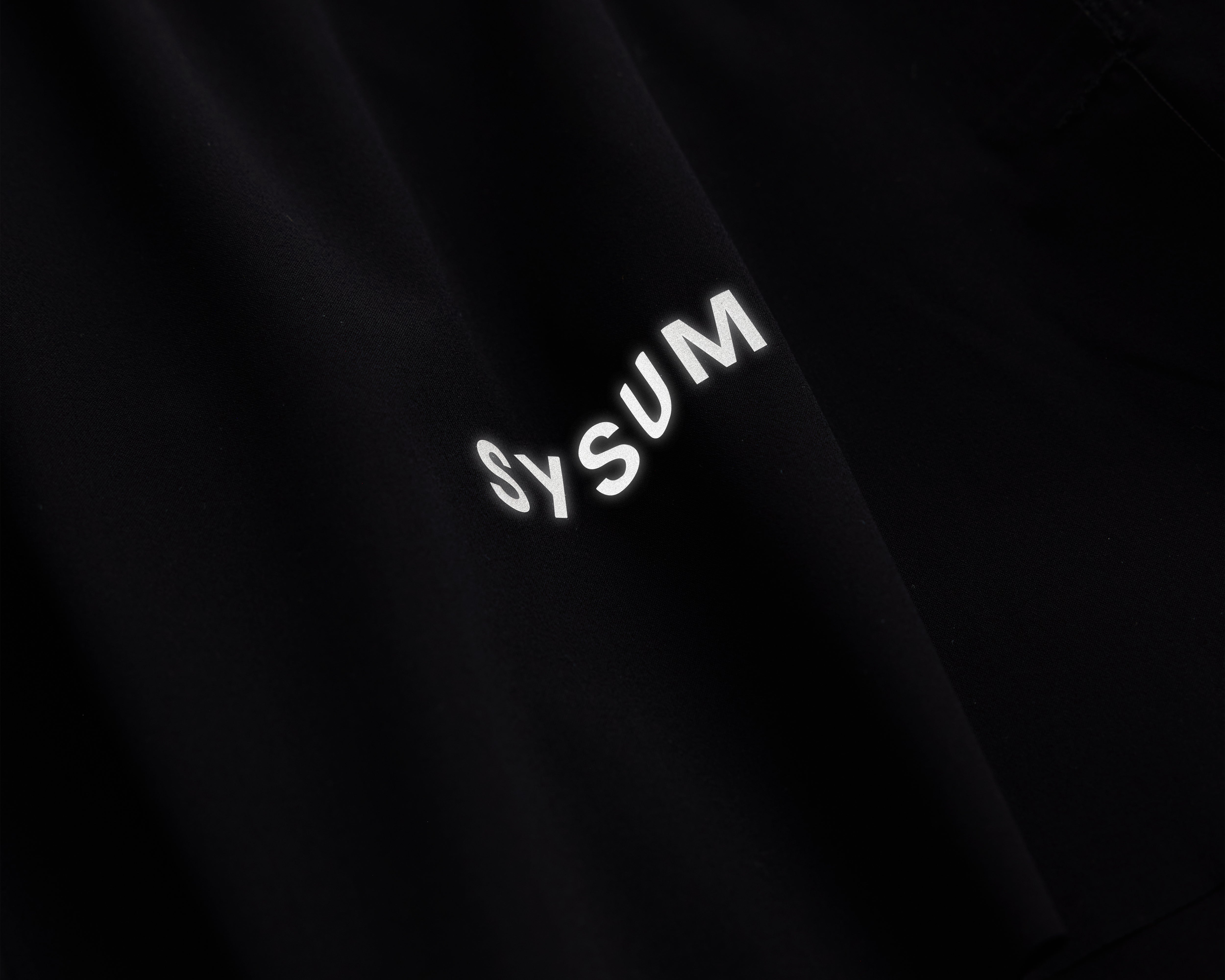 SYSUM Packer Cordura Trail Short Black - Reflective Dark