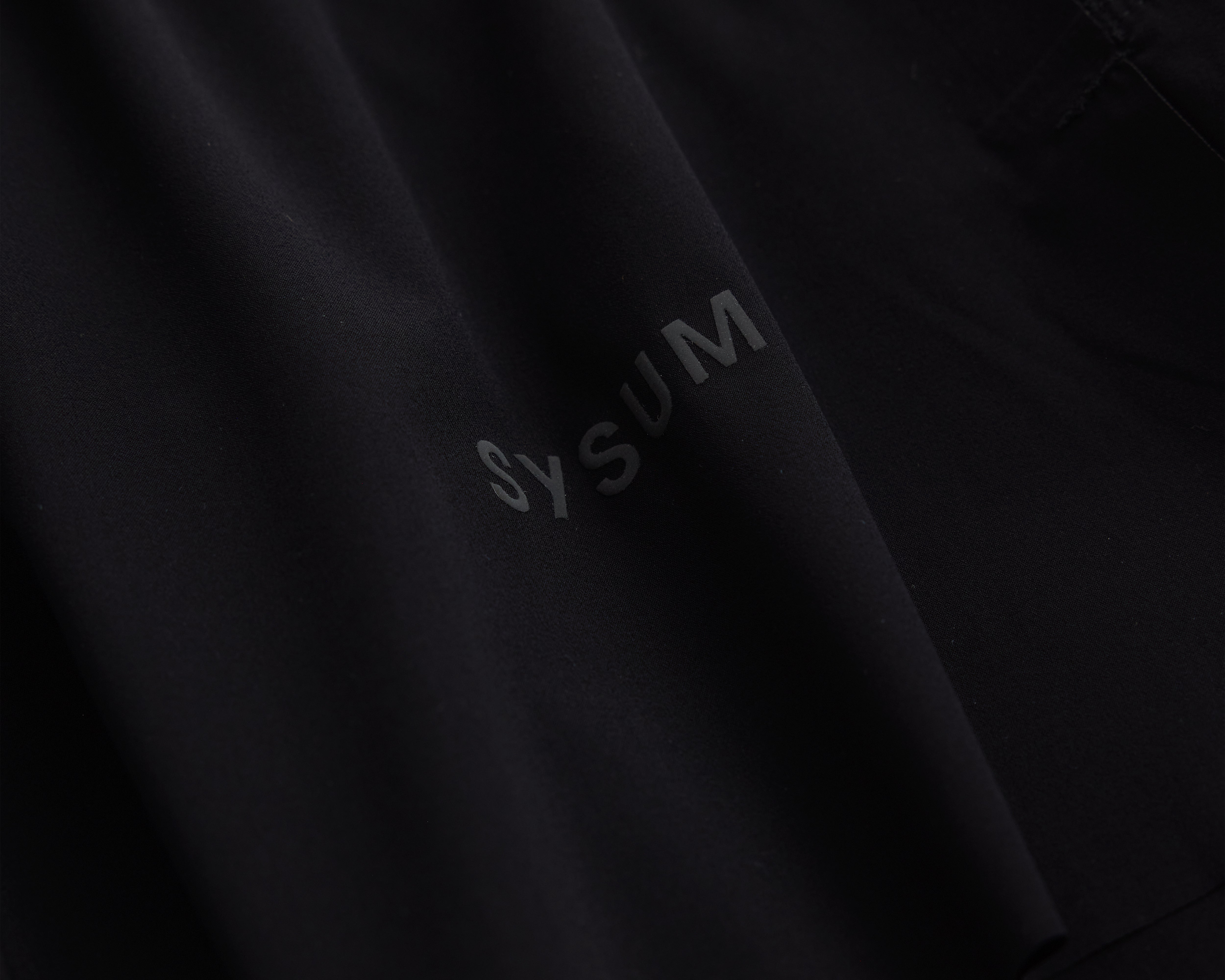 SYSUM Packer Cordura Trail Short Black - Reflective Light