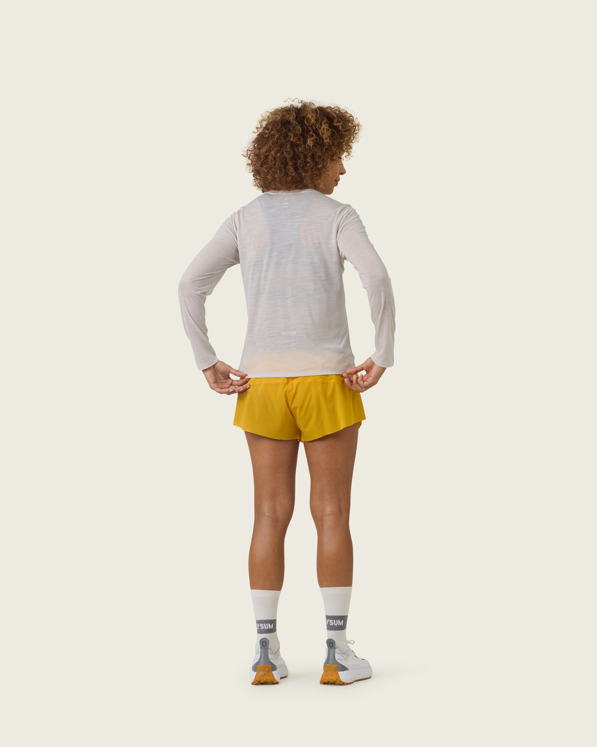 SYSUM Women's Merino One Long Sleeve - Back