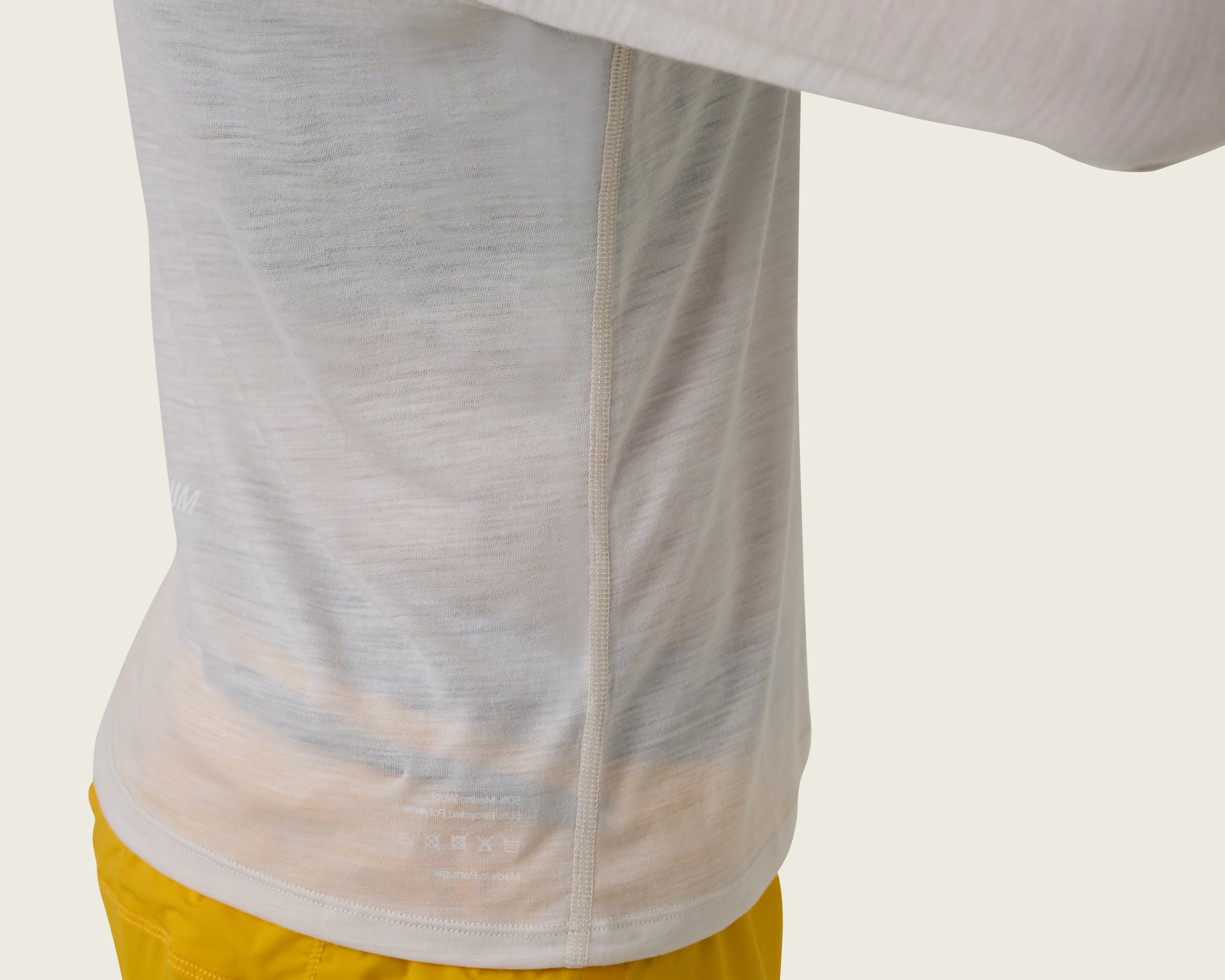 SYSUM Womens Merino One Long Sleeve - Side Seam