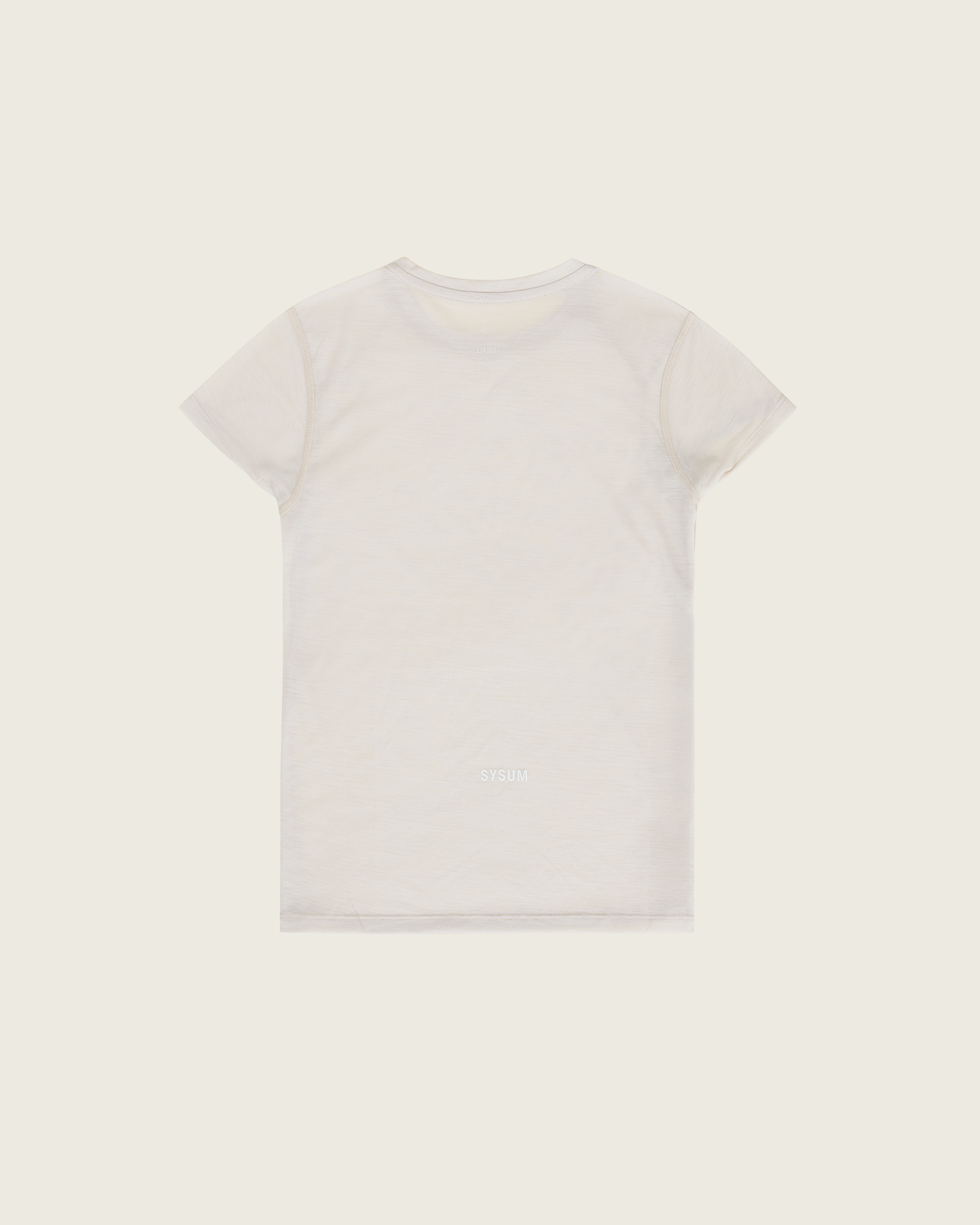 SYSUM Women's Merino One Tee - Front Back