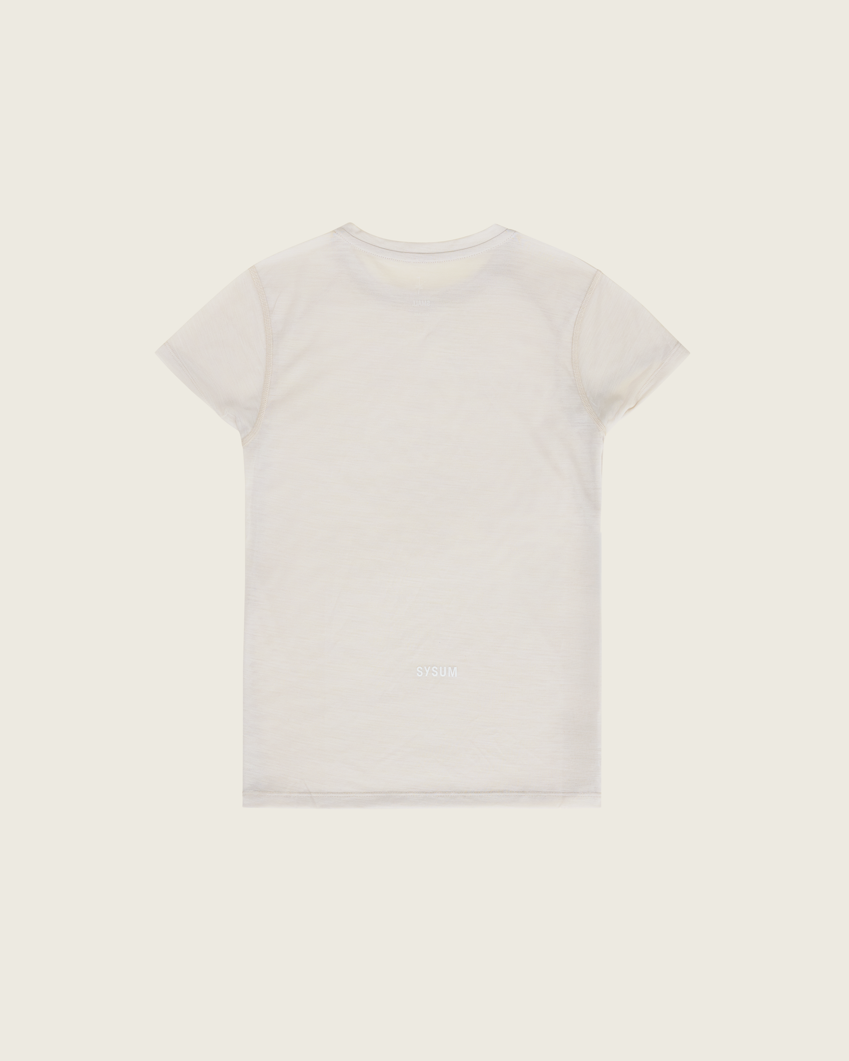 SYSUM Women's Merino One Tee - Front Back