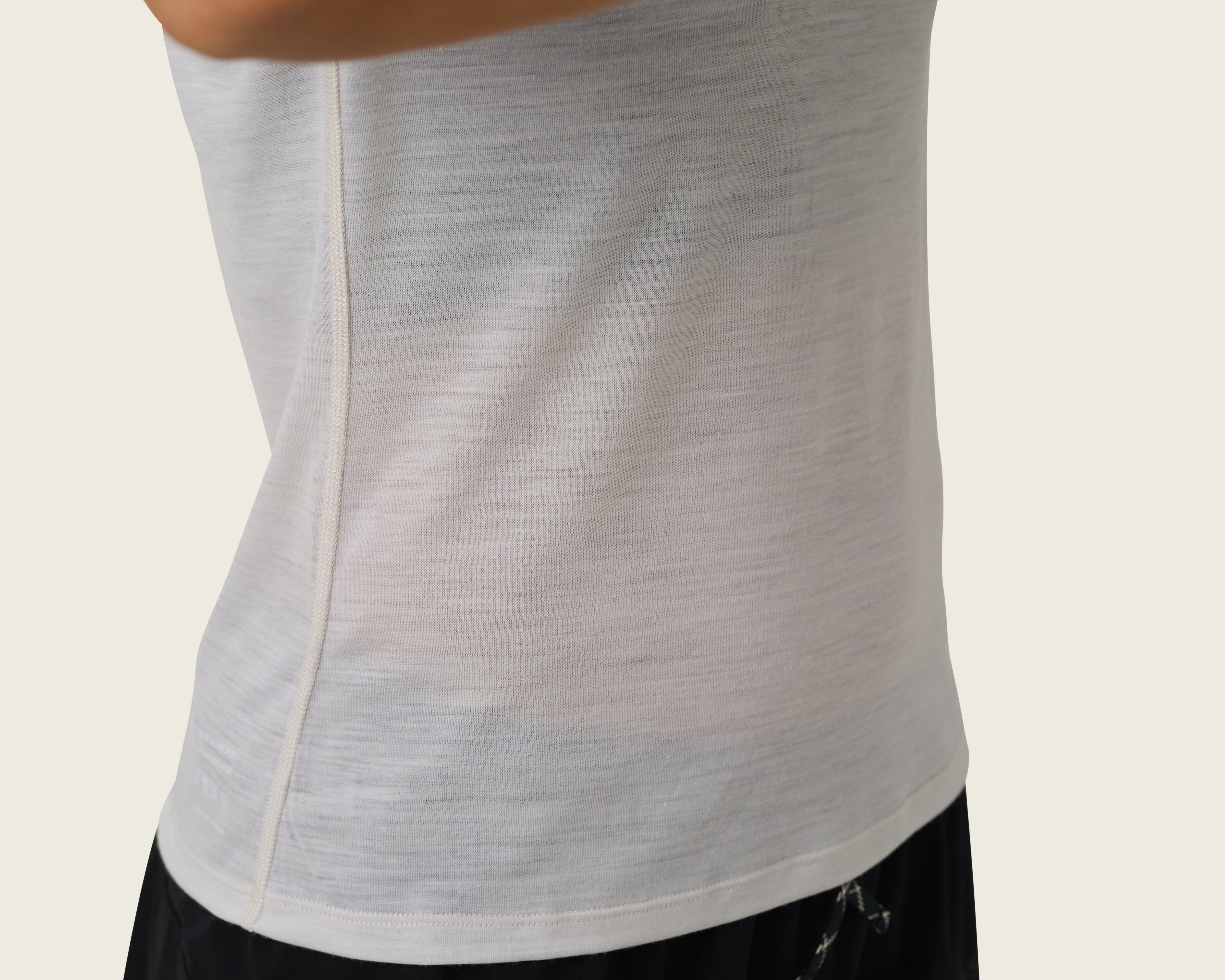 SYSUM Womens Merino One Tee - Side Seam