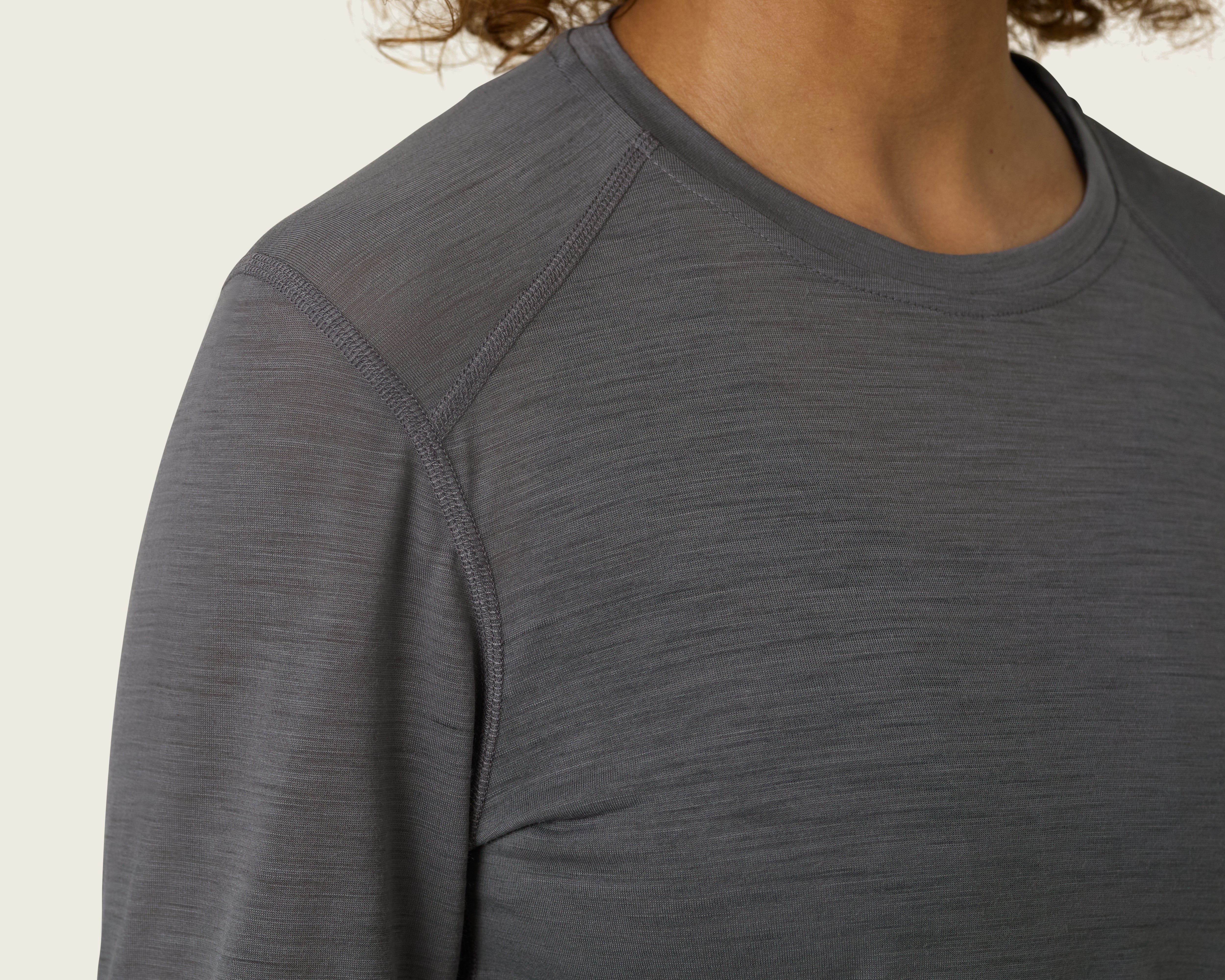 SYSUM Womens Merino Two Long Sleeve - Shoulder Seam