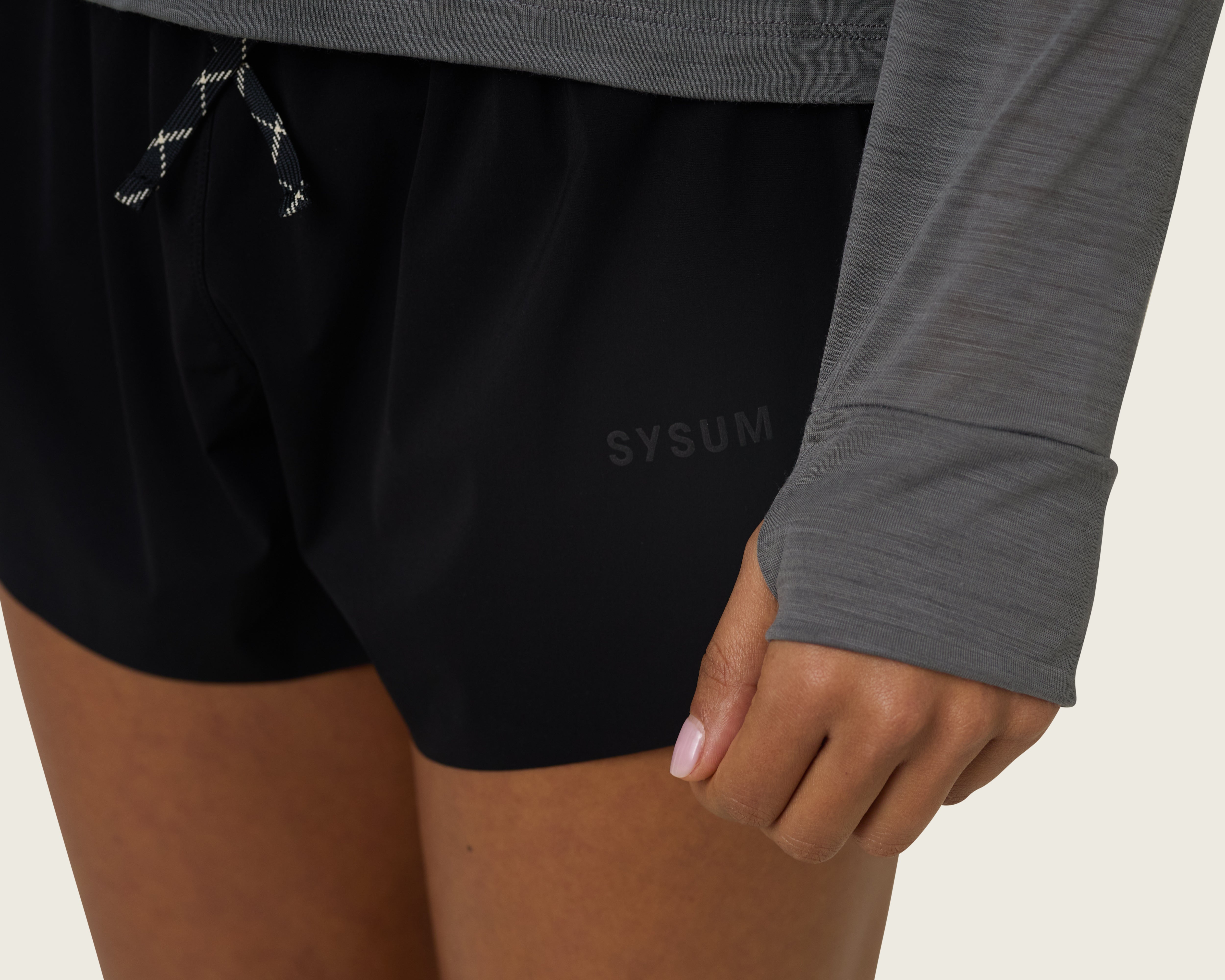 SYSUM Womens Merino Two Long Sleeve - Thumb Hole